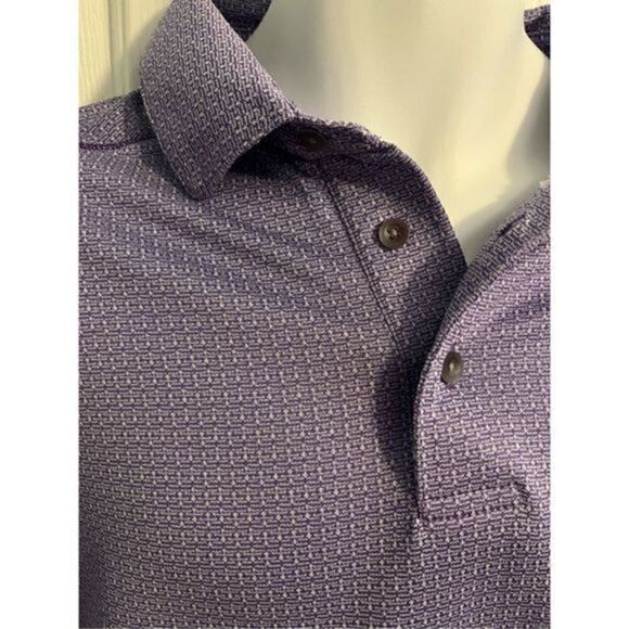 Pro Tour Light Purple Short Sleeve Golf Polo. Size Medium - Picture 3 of 5